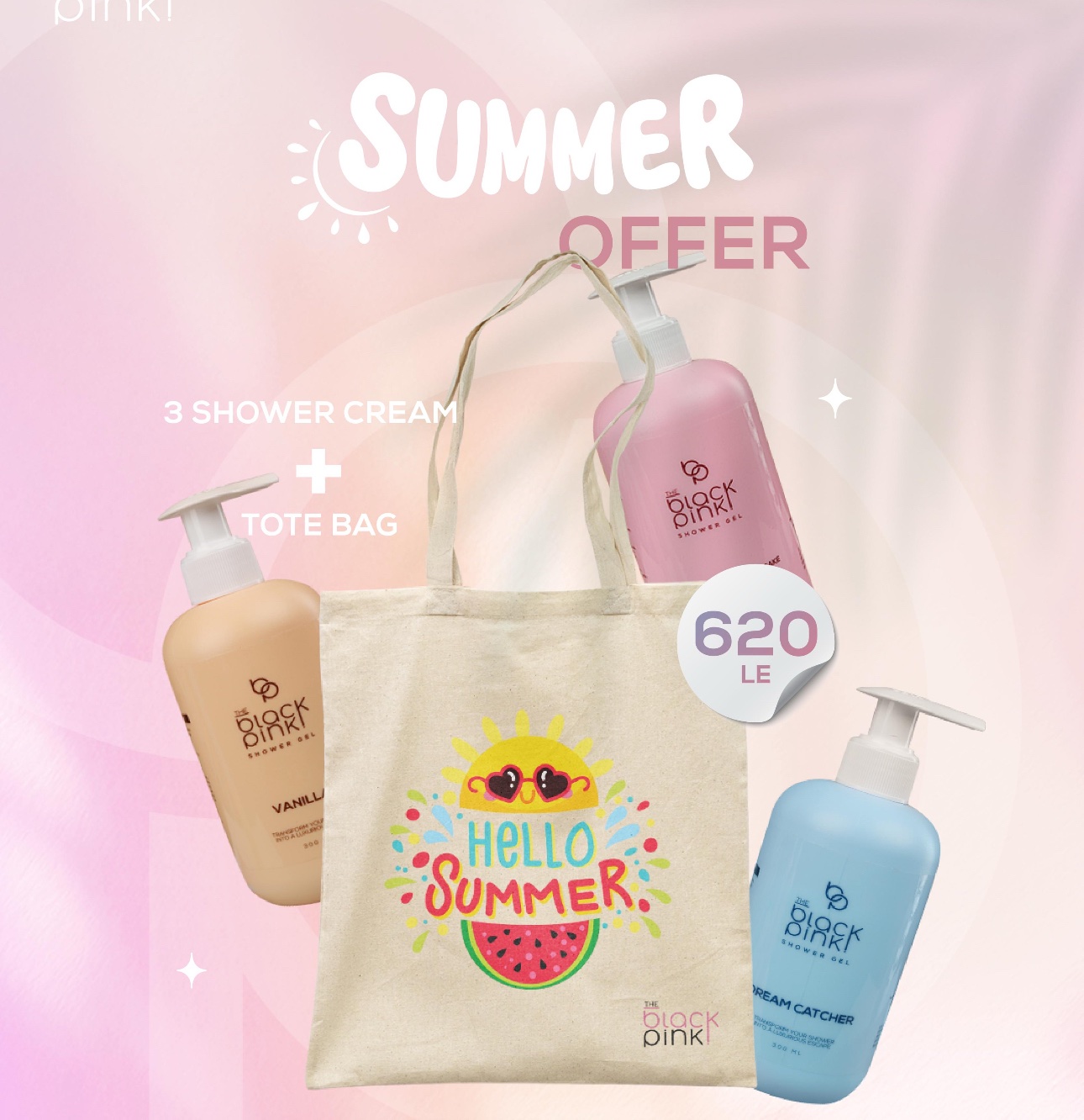 Shower Power Pack + Tote Bag